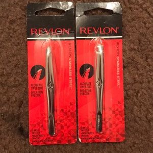 Revlon slanted tip tweezers